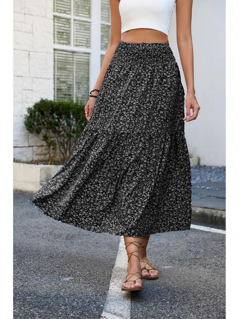 2026 Floral High-Waisted Casual Fashion Skirt for Women