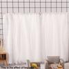 1 Piece Bedroom Living Room Furniture Decoration 1:12 Dollhouse Miniature Curtain White Chiffon Door Curtain Window Decor Model