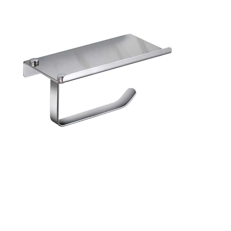 Держатель для туалетной бумаги GLBO из нержавеющей стали без сверления