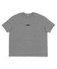 HEUK WEAR Heuk Pigment Back Logo Semi-Overfit Short Sleeve (Gray)