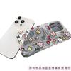 Cartoon dessert animal apple 15 mobile phone case iphone14promax transparent soft glue 13/12/11 anti-drop XR