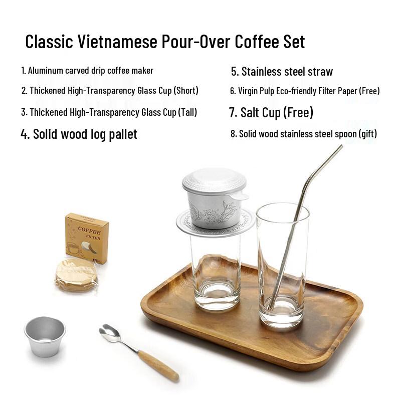 Qiwei Vietnamese Coffee Drip Pot Set