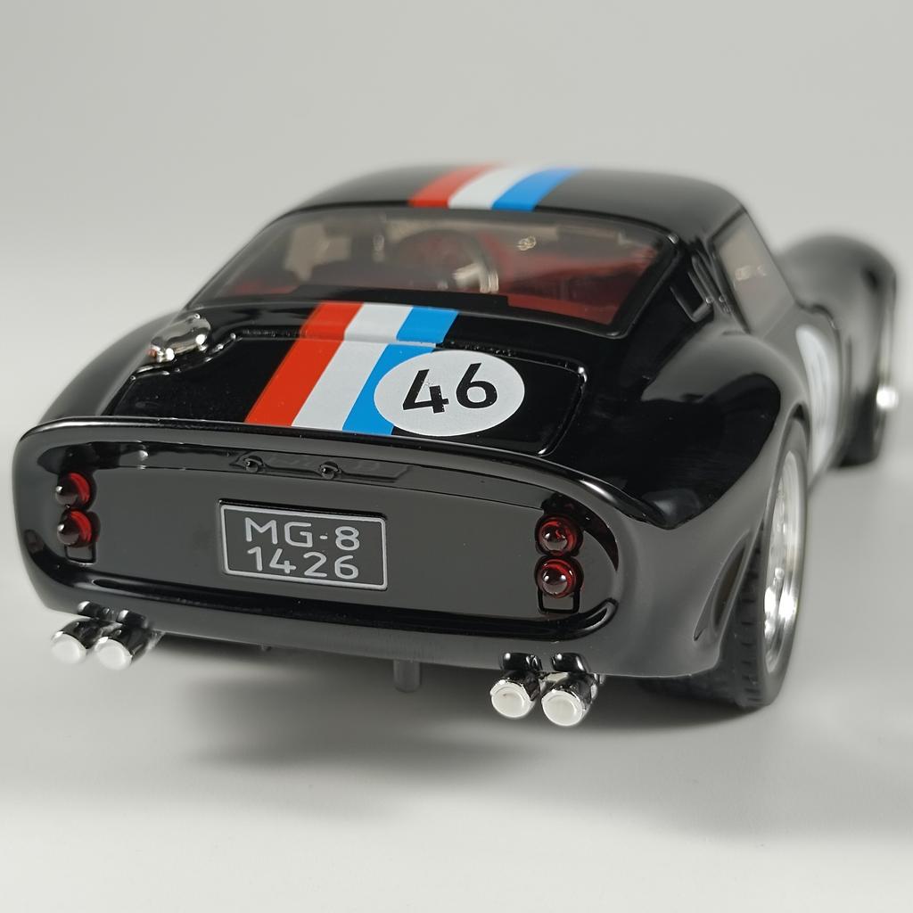 1/32 Scale Ferrari 250 GTO Super Sports Car Alloy Diecast Model Car Metal Miniauto Model GT Collection Hobbies Holiday Gift with Boyfriend Boy