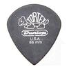 Jim Dunlop Tortex Jazz Pitch Black Picks (24-Pack) - 0.88mm Tortex Jazz Pitch Black Picks with Musent Custom Players Picks | 482B088-BLK-24P