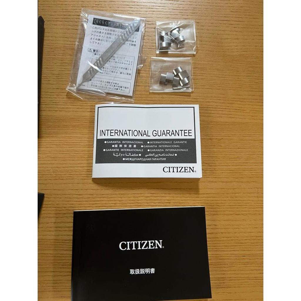 Used Citizen H610-T024572 Attesa World Time Solar Radio