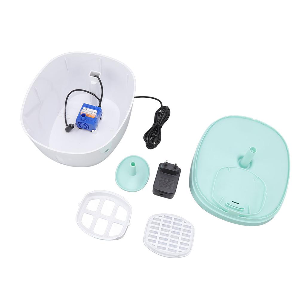 2,2 l Katzenwasserbrunnen PP-Umlauffilter Haustier-Trinkbrunnen mit Filter