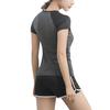 Frauen Oansatz Quick Dry Fitness Lauf T-shirts Sommer Frühling Outdoor Sport Elastische Kleidung