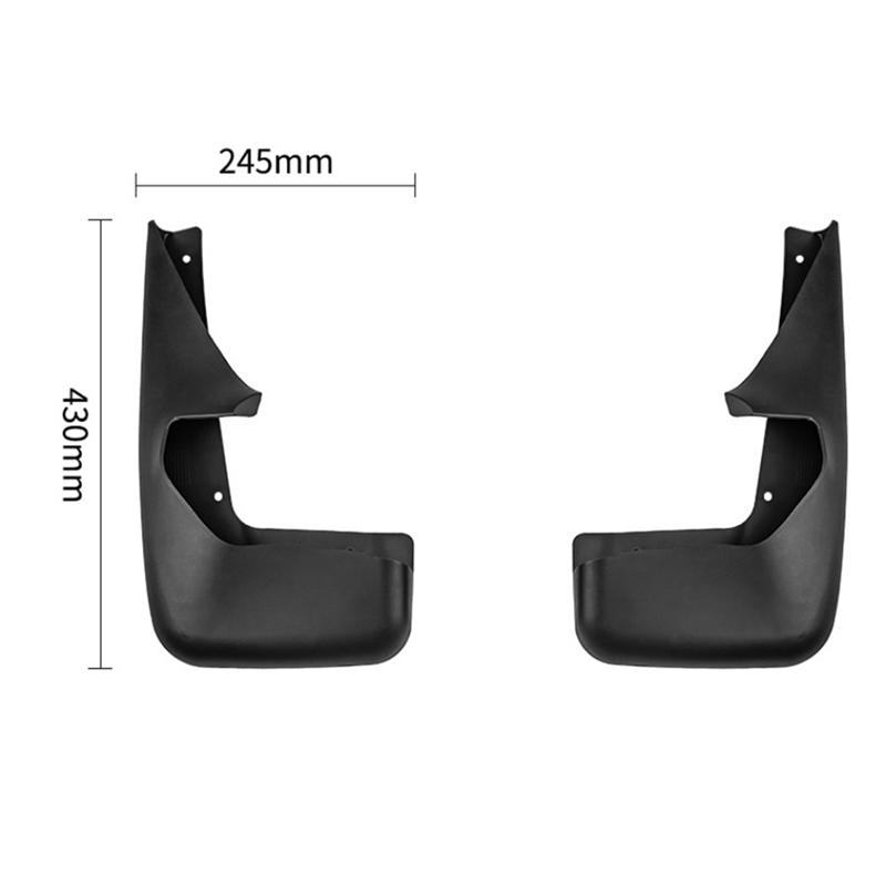 M63K-Car Mud Flaps Fender Mud Guard Flap Splash Flaps Accessories For BMW X5 2002-2007 With Pedal