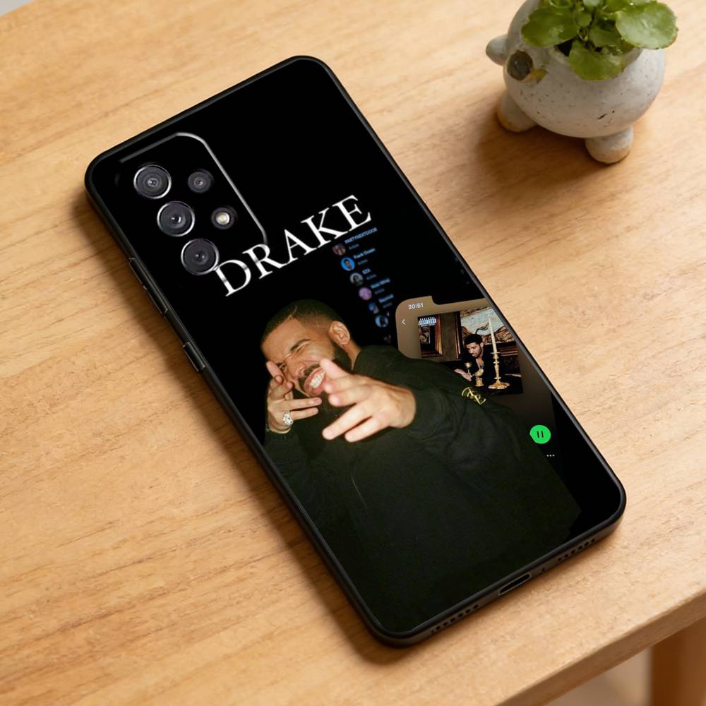 Rapper D-Drake  Phone Case For Samsung Galaxy A73,21,22,32,71,53,52,51,80,5G Soft Black Cover