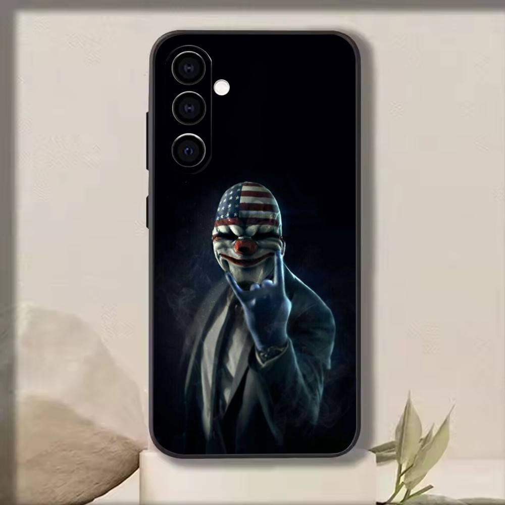Payday   Phone Case For Samsung Galaxy A73,A72,A71,A70,A53,A52,A51,Others Soft Black Cover