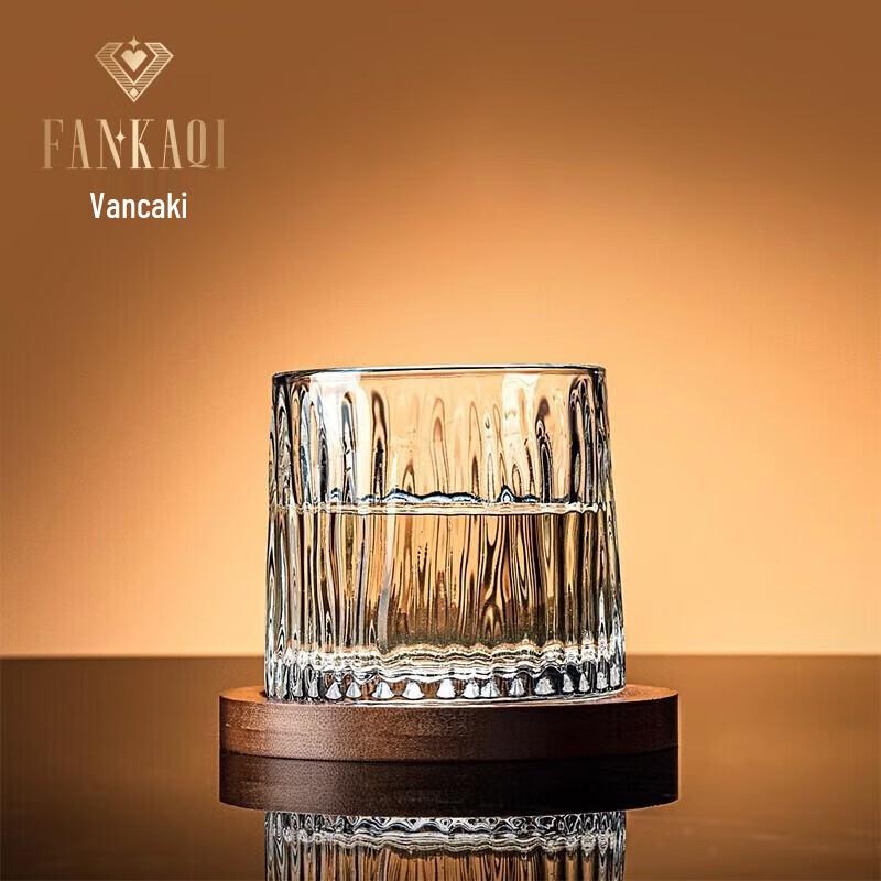 FANKAQI Luxury Crystal Whiskey Glass Set
