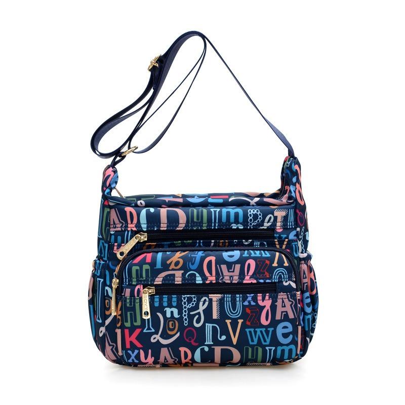 

Новая модная сумка для мамы с принтом, трендовая женская сумка через плечо с несколькими отделениями, большая вместимость, водоотталкивающая сумка