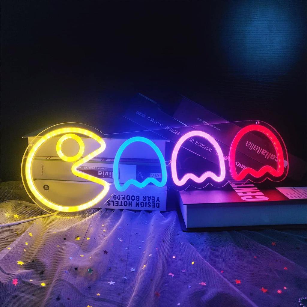 Creative LED Neon Letter Light - DIY Acrylic Sign for Kids' Room & Parties