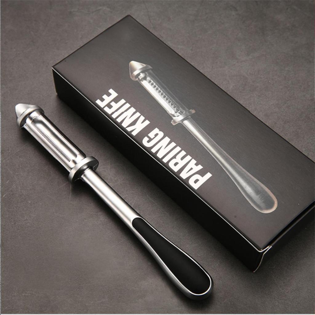 German Zinc Alloy Dual-Sided 3-in-1 Stainless Steel Kitchen Peeler