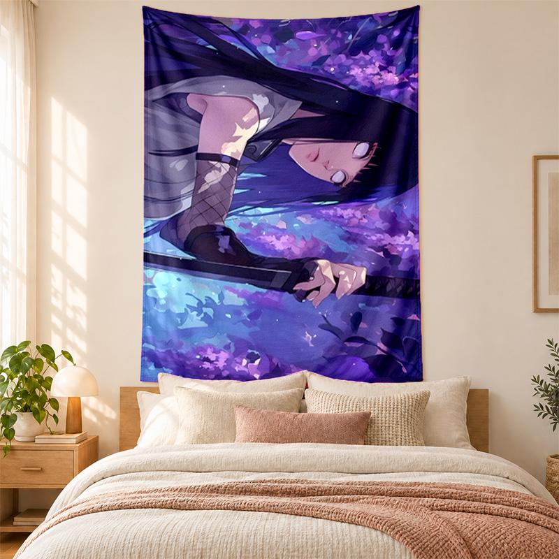 Hyuga Hinata Tapestry highquality for decorating living room bedroom dorm walls ideal as bedroom wallart orholiday gift