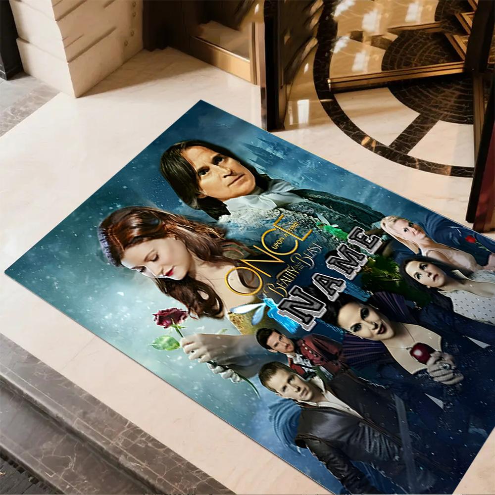 Magic Mystery Unfold Personalized Name Floor Mat Suitable for Balcony Decorate room Outdoor Playrooms Antislip Carpet Anime Office Decor