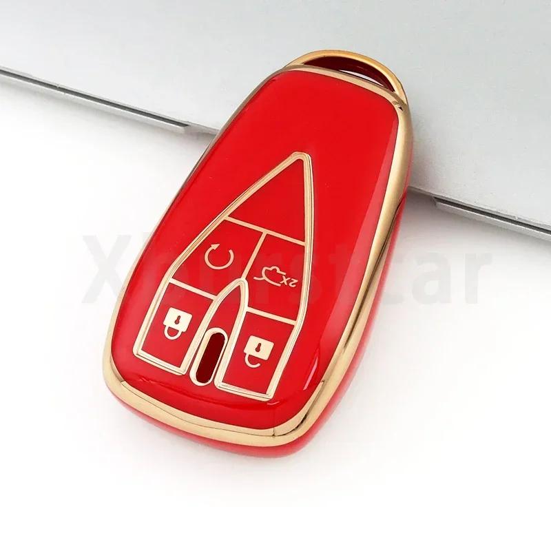 3/4/5 Knoppen TPU Auto Sleutelhanger Hoes Automative Behuizing Afstandsbediening Houder Geschikt Voor Changan Cs55 Plus Cs75 Plus Unit Unik Cs35Plus Oshan X7 X5 Auto