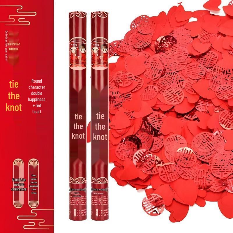 JINGRUIXIANG Handheld Confetti Cannon
