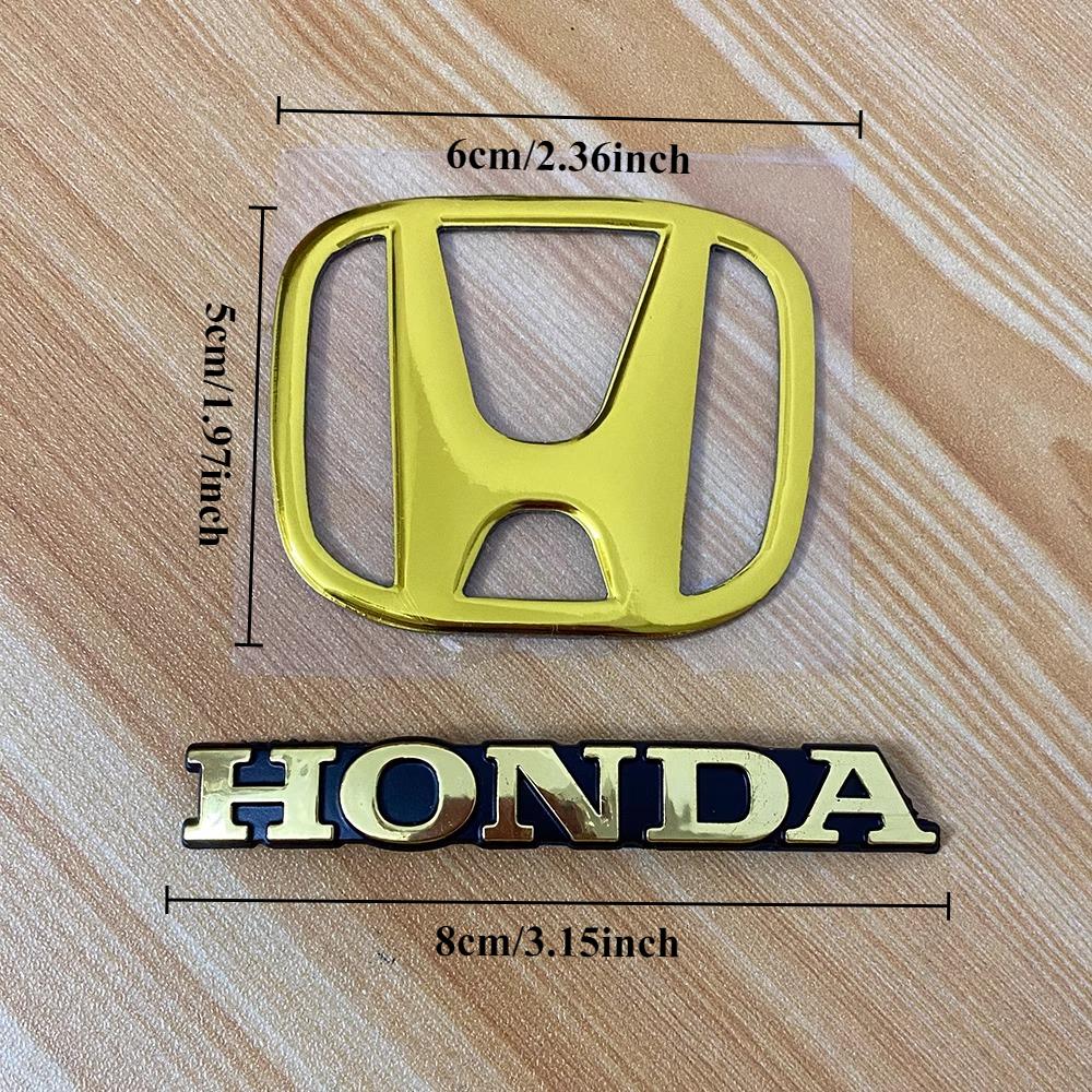 Honda Motorcycle Head Front Windshield Motorcycle Decoration H Letter Logo Electric Vehicle Modification Label Sticker