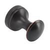 Robe Hook Simple Beautiful Copper Single Wall Hooks Clothes Hook for Bathrooms Barber Stores Black