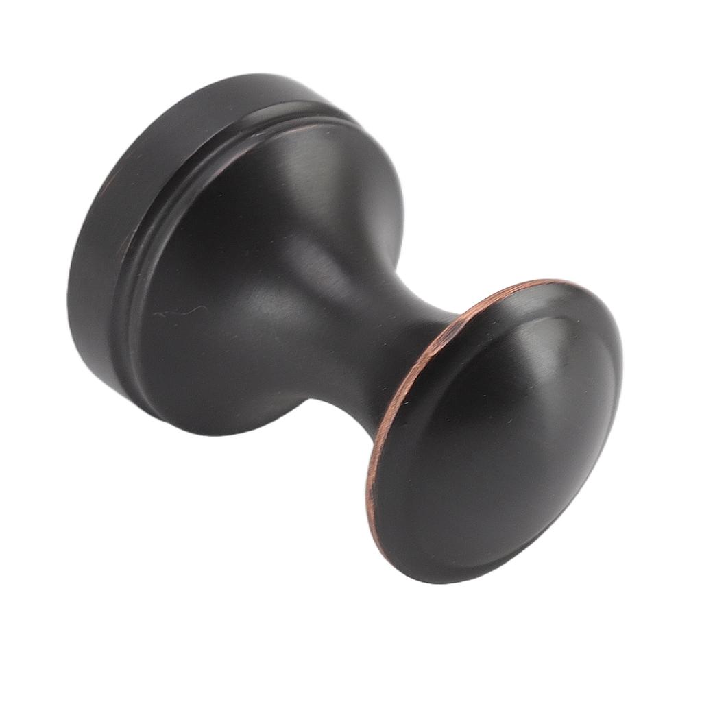 Robe Hook Simple Beautiful Copper Single Wall Hooks Clothes Hook for Bathrooms Barber Stores Black