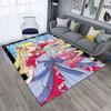 Cute cartoon theme Sailor Moon Tsukino Usagi cartoon rug Multifunctional household anti-slip decorative door mat, outdoor floor mat, and carpet Y14