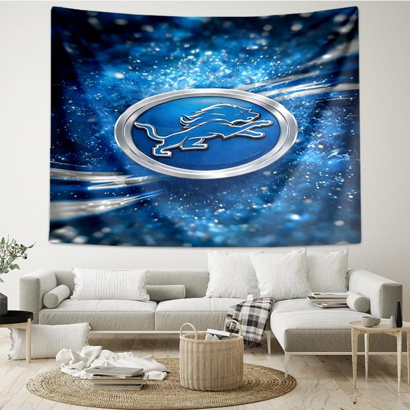 Lions Team Quick-Dry Tapestry Hanging for Bedroom,Livingroom, Playroom,Decor Art Room Wall Tapestry Holiday and Birthday Gifts