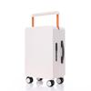 26" Wide Pull Rod Luggage: 20" Lightweight Female Carry-on Suitcase with Silent Wheels and Password Lock.