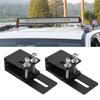 1Pair Car Led Light Bracket Driving Headlamp Holder Universal Bullbar Tube Bar Engine Hood Roof Rack Luggage Bar Lamp Clamp