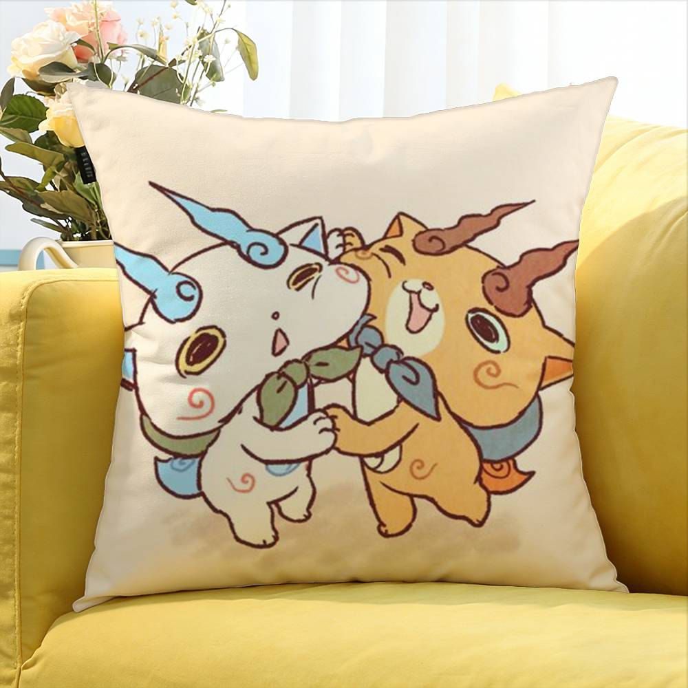 Anime Yo-Kai Watch Various Sizes Square Pillow Case For Car Home Bedchamber Decor