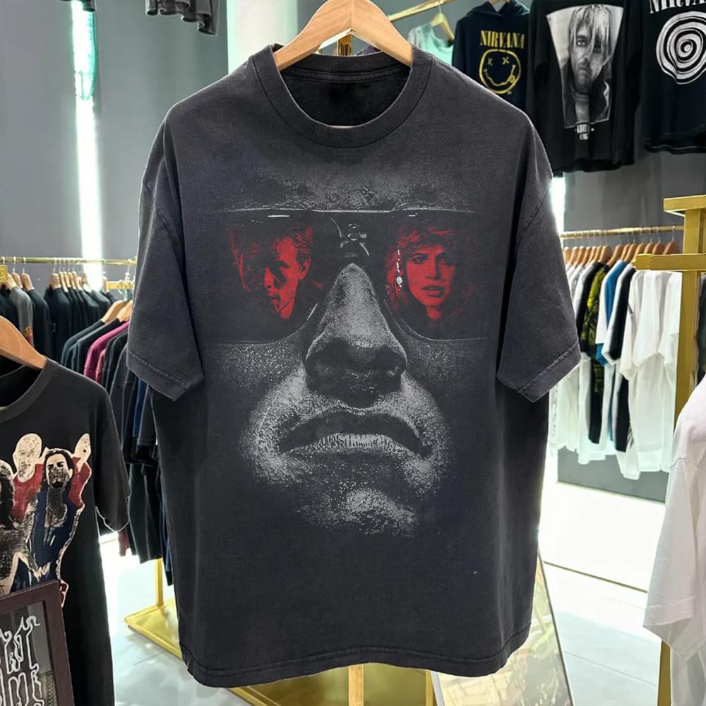 

Терминатор T800 Классическая футболка Арнольда Шварценеггера | Винтажная футболка 4XL