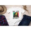 Bob Marley One Love Reggae Musik T-Shirt Jamaika Rasta Vintage Lässig vintage Gewaschen Atmungsaktiv Weich Unisex Mann Stilvoll
