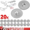 20x Auto Metal Fasteners Insulation Panel Fastener Washers for BMW 1 3 5 7 Mini Transmission Trunk Bottom Plate Nut 07146949380