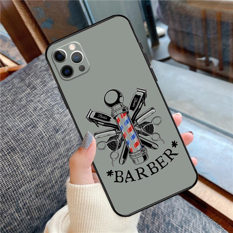 

Barber Hair Stylist Phone Case For iPhone 16 15 14 12 11 13 Pro Max 12 13 mini XR 15 16 Plus 16e Cover Shell iPhone 13 Pro
