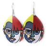 Les Trésors De Lily [N0278] - Designer Loops 'Pop Art' Tutti Frutti