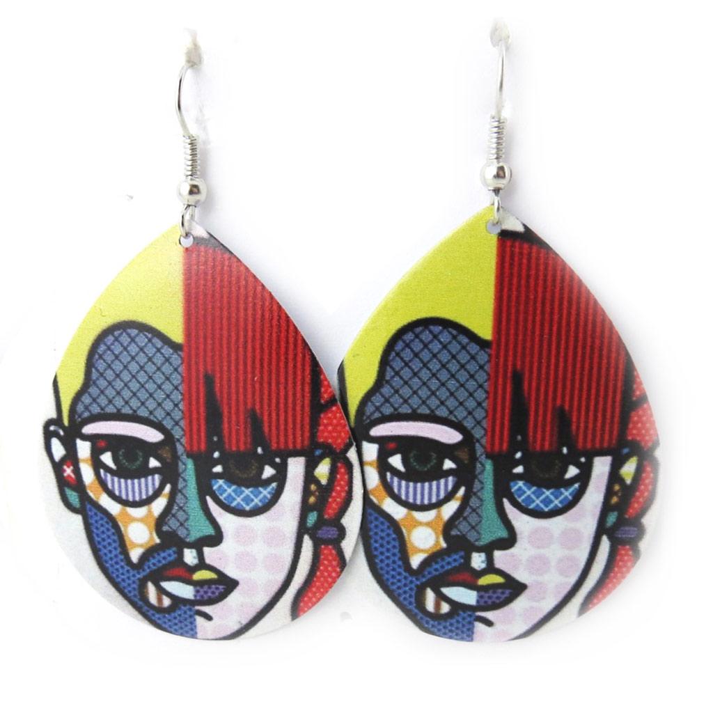 Les Trésors De Lily [N0278] - Designer Loops 'Pop Art' Tutti Frutti