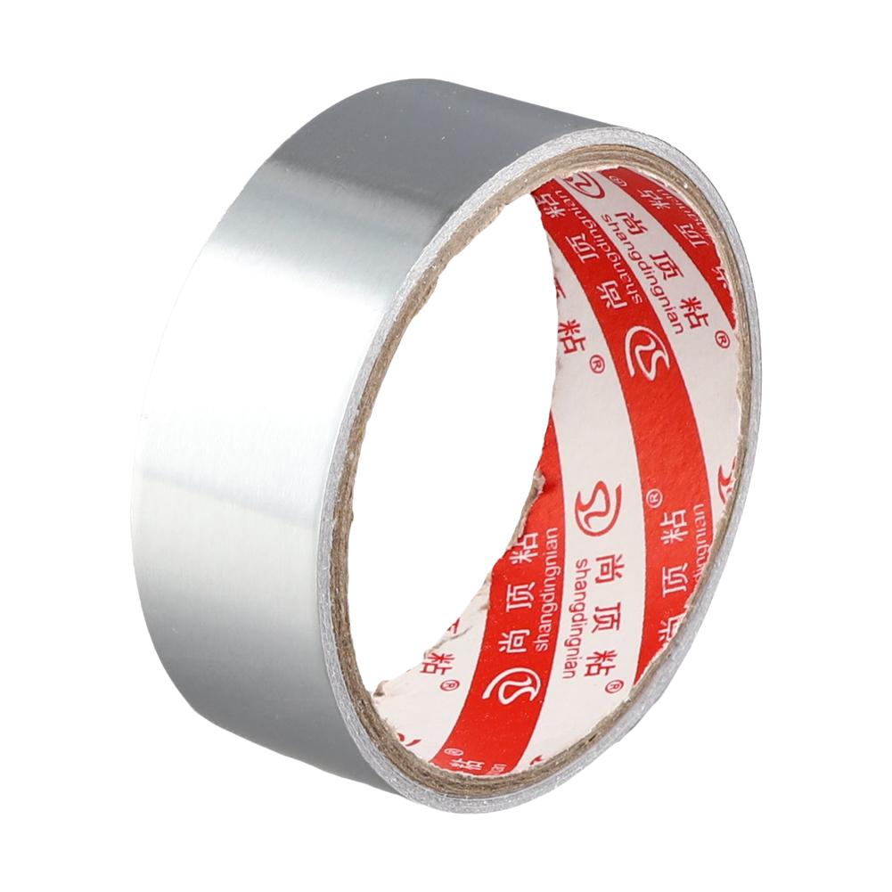Aluminum Foil Duct Tape Professional Grade Silver Adhesive Sealing Tape for HVAC Refrigerator Heat Insulation Leak Proof Tape