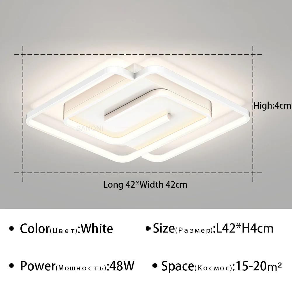 Modern LED Ceiling Light Chandelier For Bedroom Living Dining Room Kitchen Aisle Home Decoration Indoor Lighting Fixtures Luster