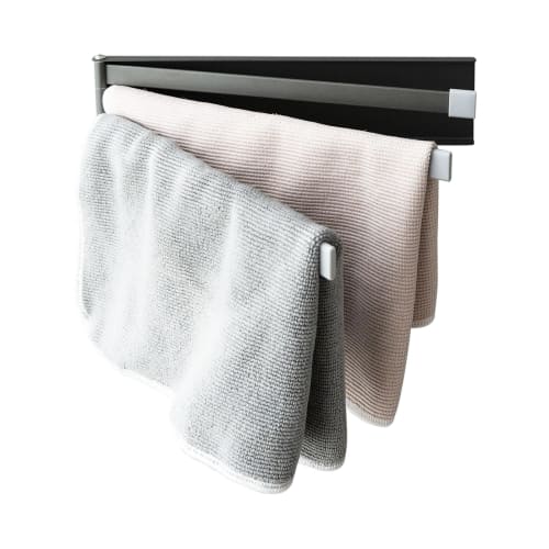 Sign Kingdom Dishcloth Rack with Magnet [Strong Magnet for Easy Installation] Left or Right Compatible, Drop Prevention, Dishcloth Hanger, Towel Rack,