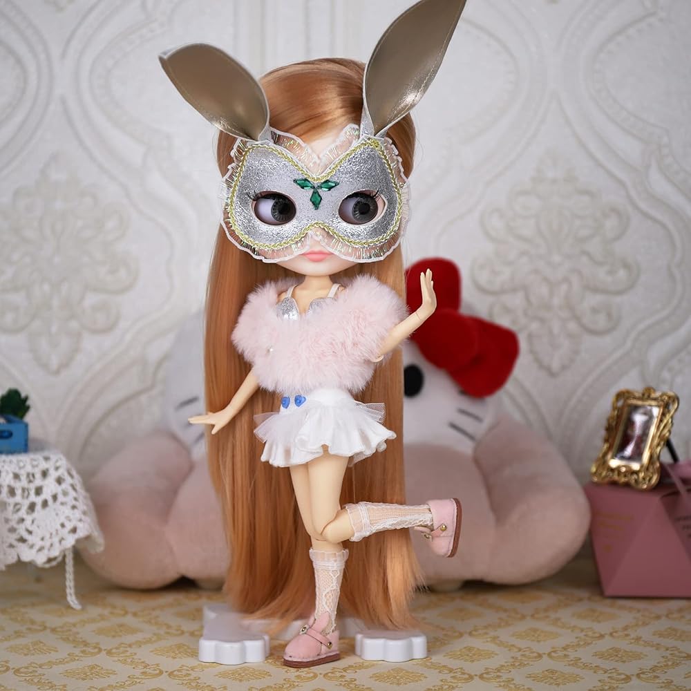 Icy Fortune Days BJD Doll Matte Skin 19 Articulated Joints 1/6 Scale Toy 4 Color Changing Eyes Ages 6+
