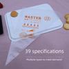 Food Grade Thickened Disposable Piping Bags for Icing, Cake Decorating, and Baby Food