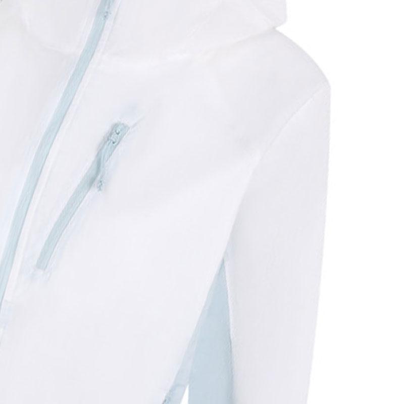 Li-Ning Comfortable Solid Color Casual Long Sleeve Windbreaker Women outerwear White AFDWF96-4