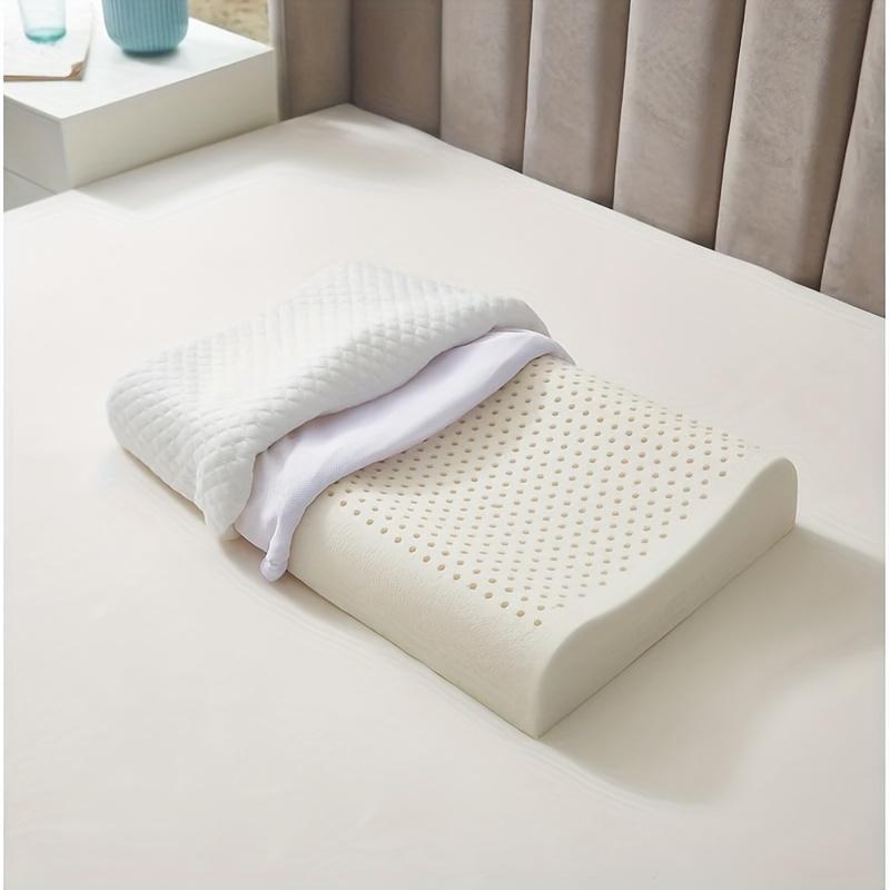 1 Pcs 93% Latex Pillow Massage Pillows for Sleeping Orthopedic Pillow Pure Natural Latex Memory Pillow