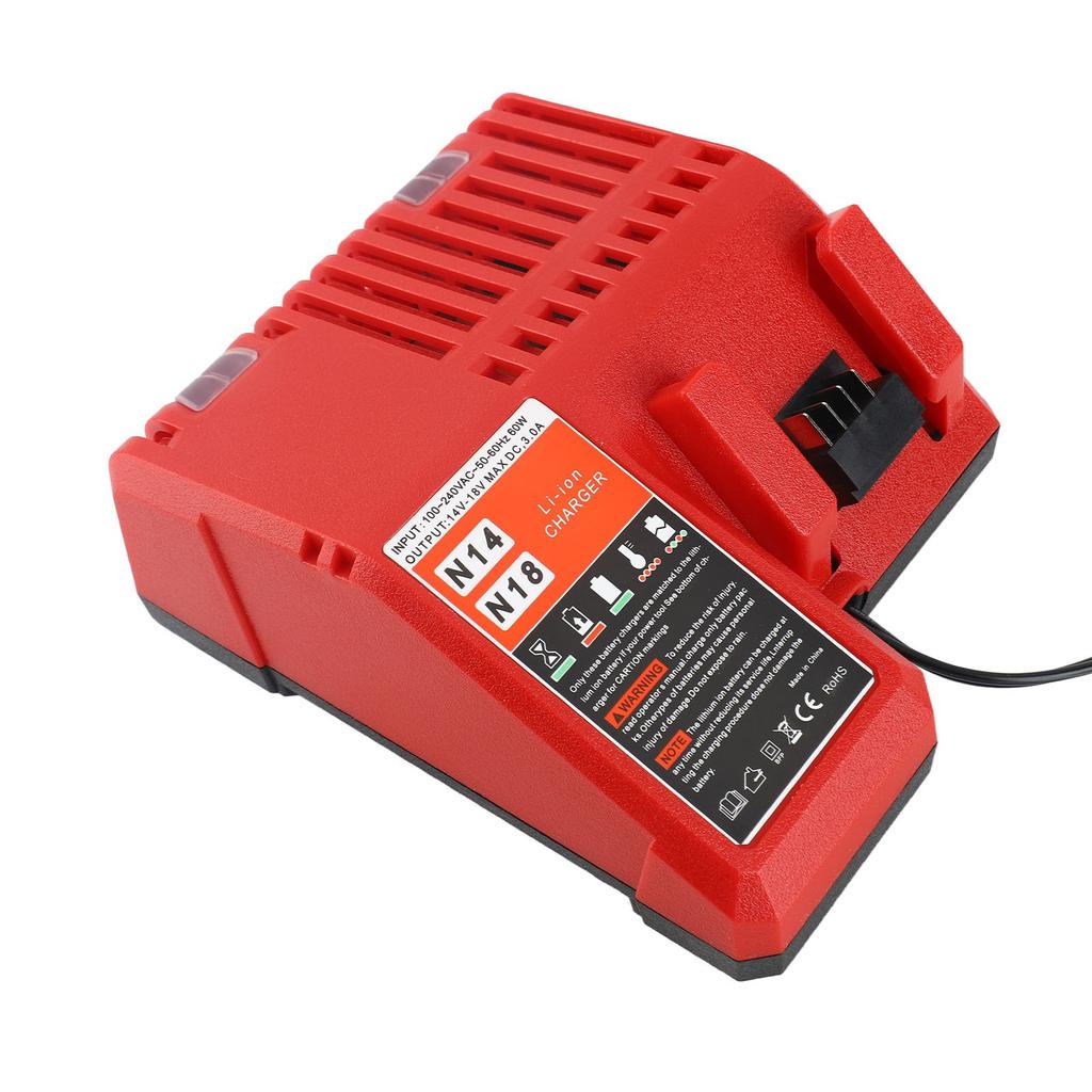 14V‑18V Fast Li Battery Charger Multi Levels Guard Safe Li Ion Battery Charger for M12
