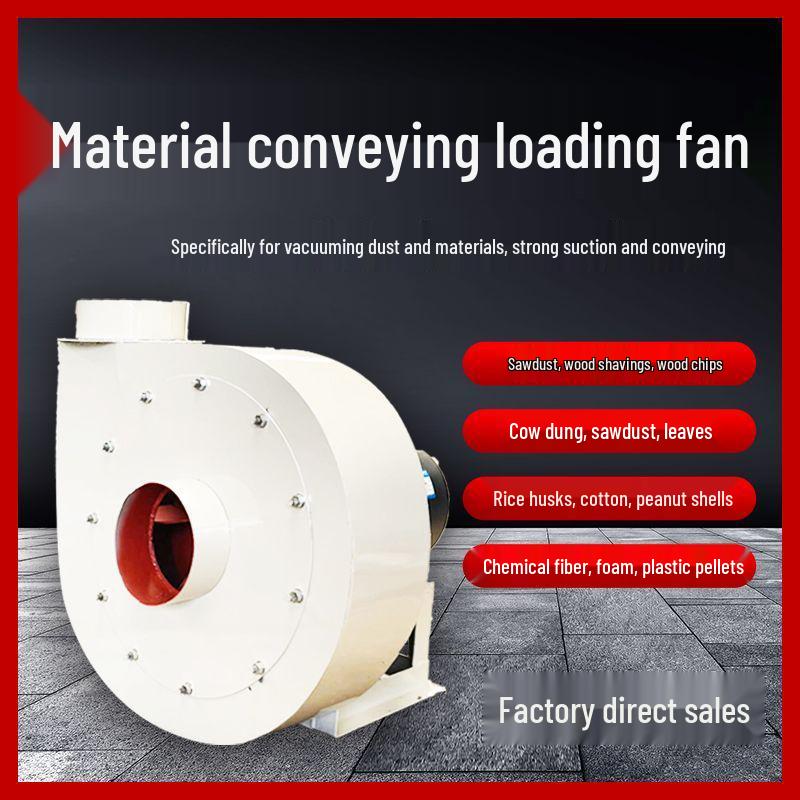 High-Power Industrial Sawdust Blower & Dust Removal Centrifugal Fan