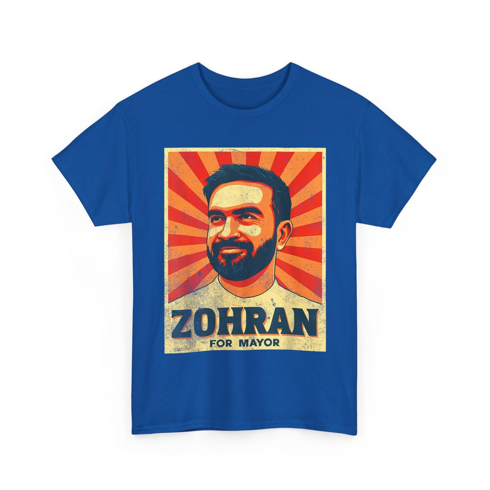 Zohran Mamdani For Mayor Merch, Zohran Mamdani T-Shirt S