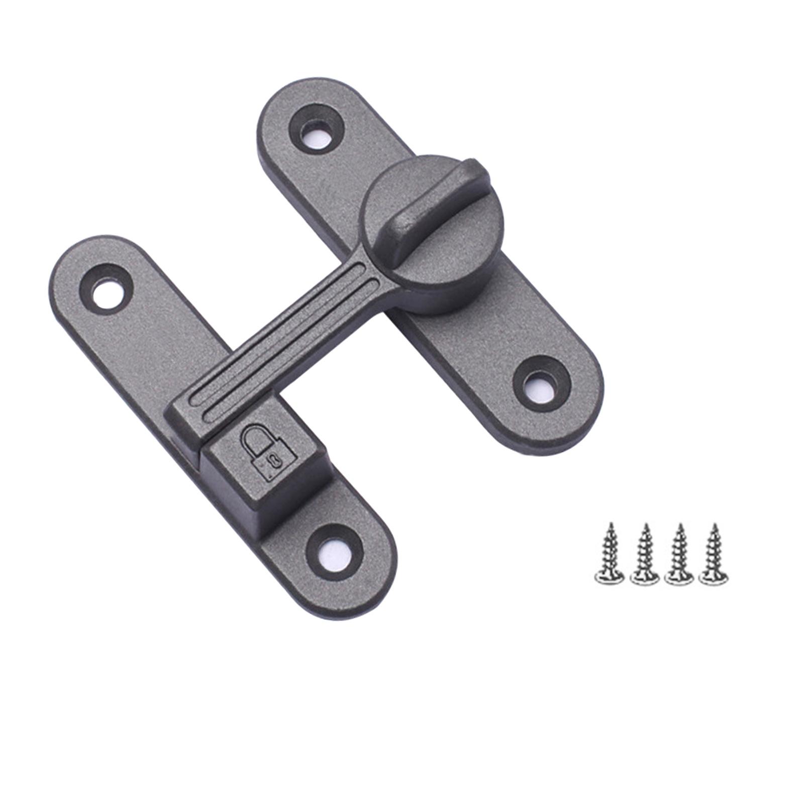 Замок для амбарной двери 90/180 градусов, сплав цинка, откидной предохранительный дверной замок, противоугонная защелка, дверной засов, безопасный раздвижной замок для амбарной двери 2