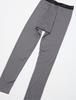 BVD Instant Warm Long Soft Charcoal Gray Men's Fleece-Lined Leggings, Leggings, Warm, Moisture-Wicking, Stretch, Anti-Static, Touch,