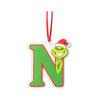 2D Christmas Ornaments, 26 Letters Flat Hanging Decorations for Holiday Decor