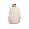 Nike Sportswear Premium Solid Color Terry Crew Neck Sweatshirt Men Tops Sand-Dune-White FV8592-126